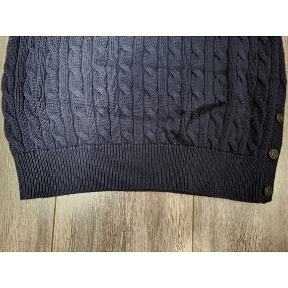 Polo Ralph Lauren Children's Cable-Knit Elbow Patch Sweater Dress - Picture 7 of 12